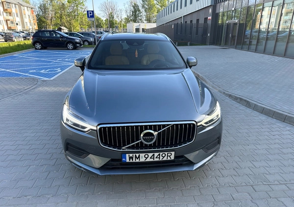 Volvo XC 60 cena 117900 przebieg: 94000, rok produkcji 2018 z Jordanów małe 137